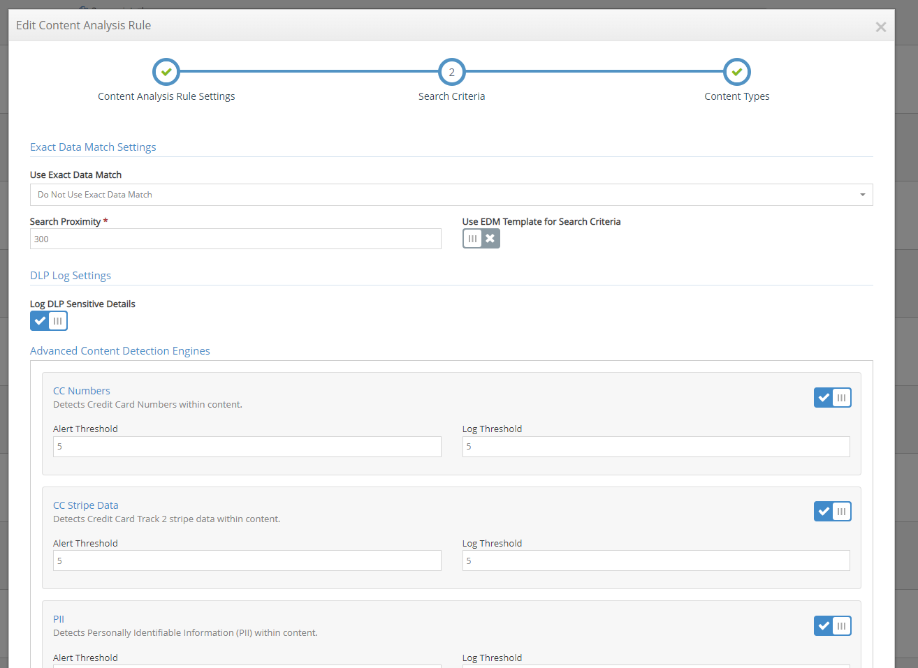 Inspect deep inside content for sensitive information and PII