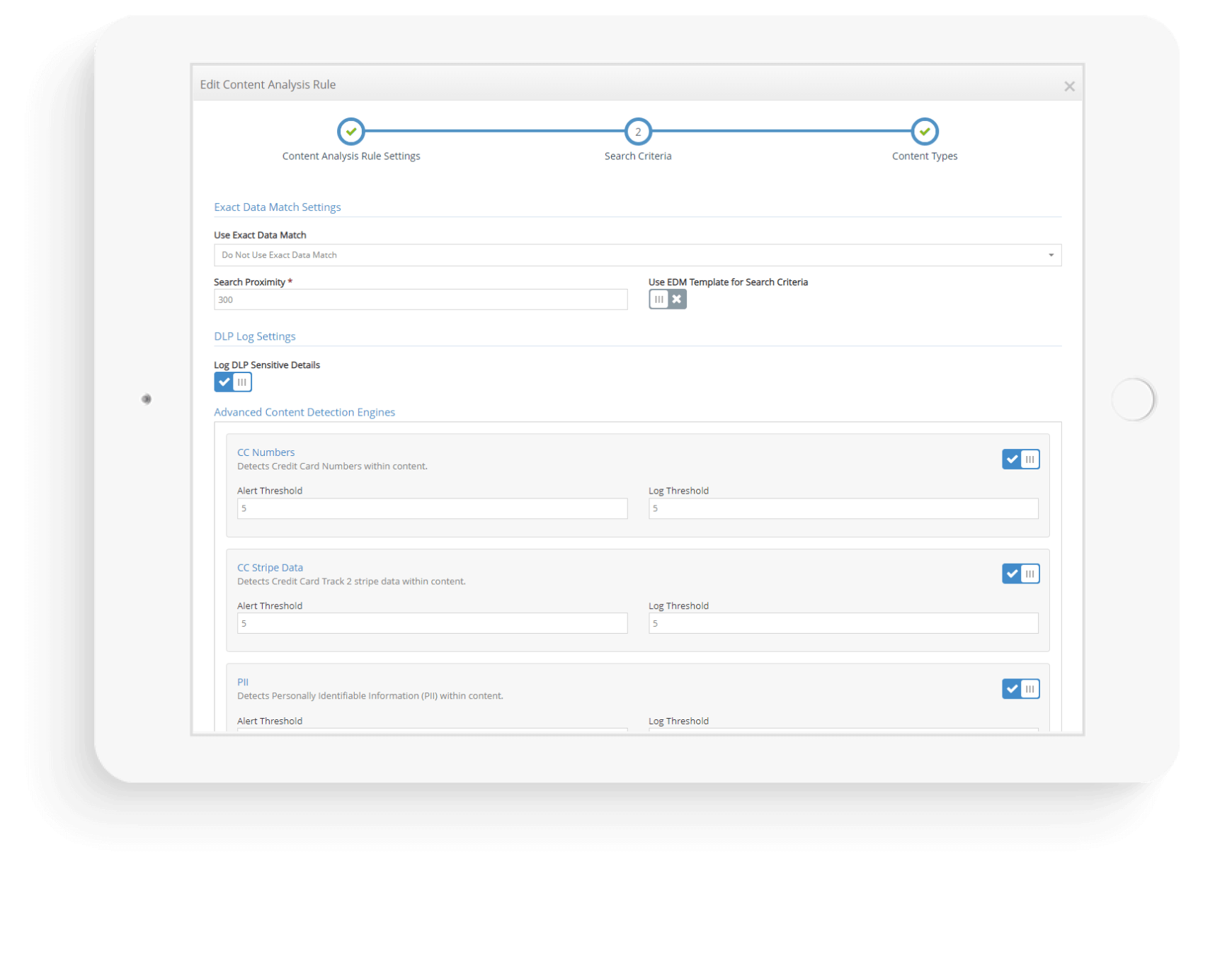 data loss prevention engine has built-in algorithms data loss prevention engine has built-in algorithms